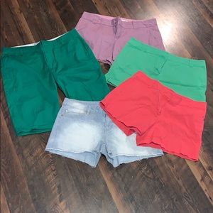 SOLD Shorts bundle (5 pair) Old Navy, New York & Co etc